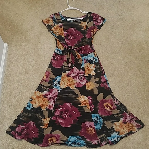 perceptions new york floral dress